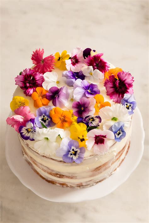 edible leaves cake|edible flowers for cake decorating.